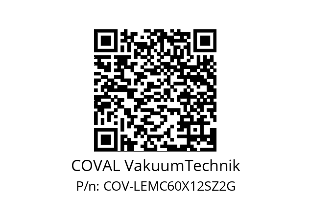   COVAL VakuumTechnik COV-LEMC60X12SZ2G