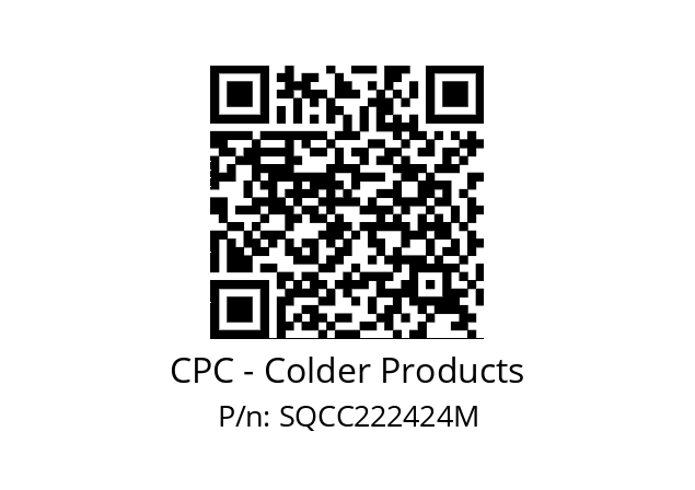   CPC - Colder Products SQCC222424M