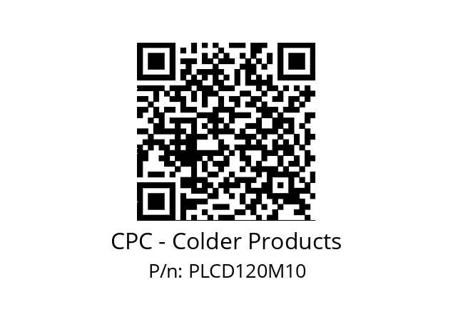   CPC - Colder Products PLCD120M10