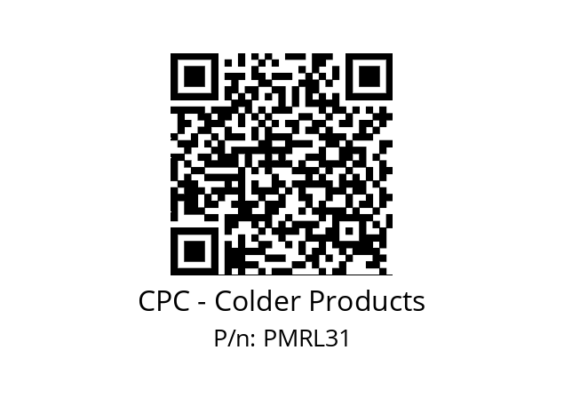   CPC - Colder Products PMRL31