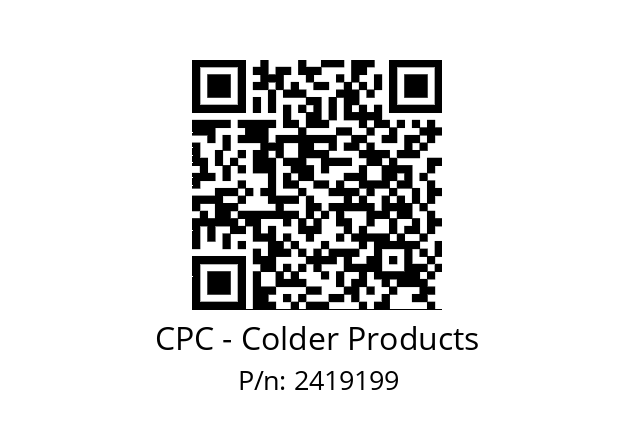   CPC - Colder Products 2419199