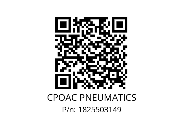   CPOAC PNEUMATICS 1825503149