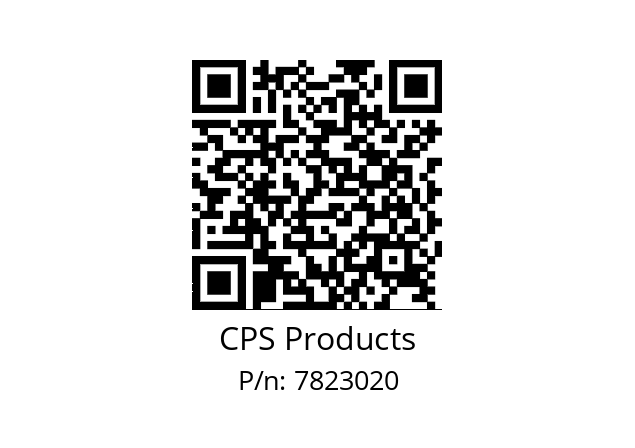  VP6D CPS Products 7823020