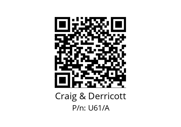   Craig & Derricott U61/A