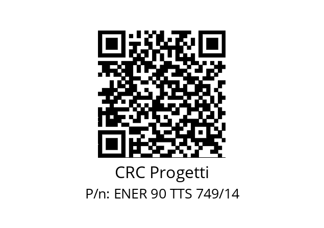   CRC Progetti ENER 90 TTS 749/14