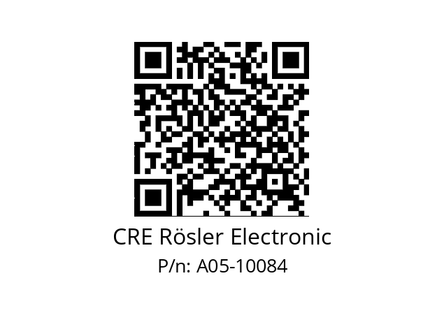   CRE Rösler Electronic A05-10084