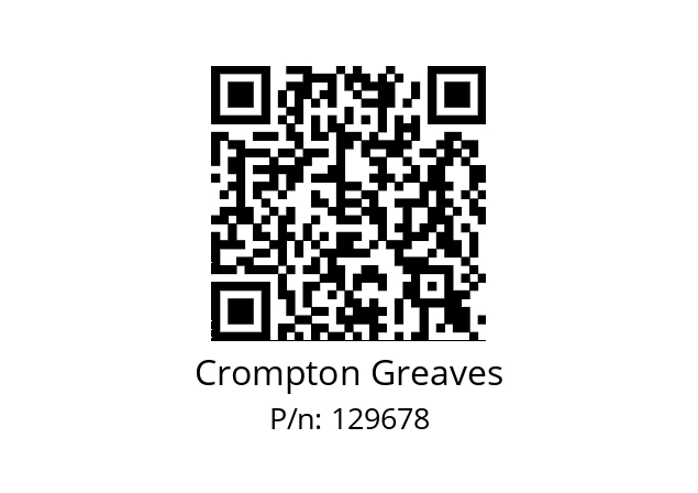   Crompton Greaves 129678