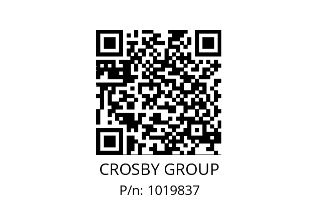   CROSBY GROUP 1019837