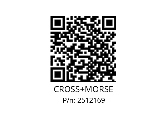   CROSS+MORSE 2512169