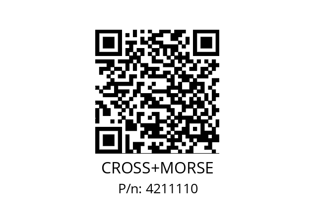   CROSS+MORSE 4211110