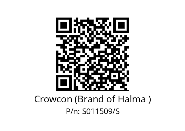   Crowcon (Brand of Halma ) S011509/S