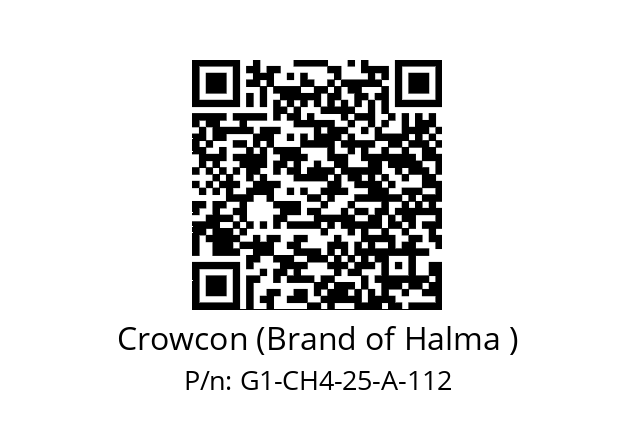   Crowcon (Brand of Halma ) G1-CH4-25-A-112