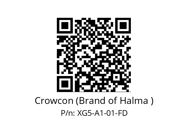   Crowcon (Brand of Halma ) XG5-A1-01-FD