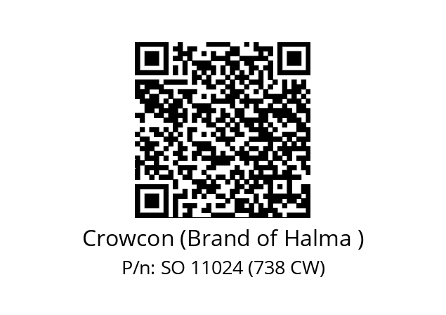   Crowcon (Brand of Halma ) SO 11024 (738 CW)