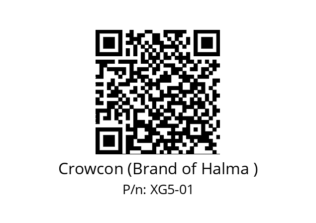   Crowcon (Brand of Halma ) XG5-01