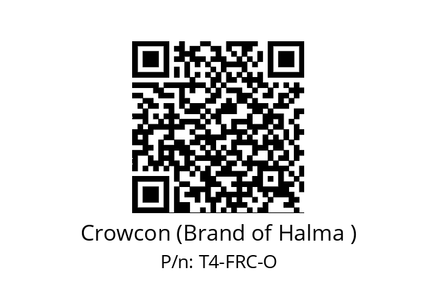   Crowcon (Brand of Halma ) T4-FRC-O