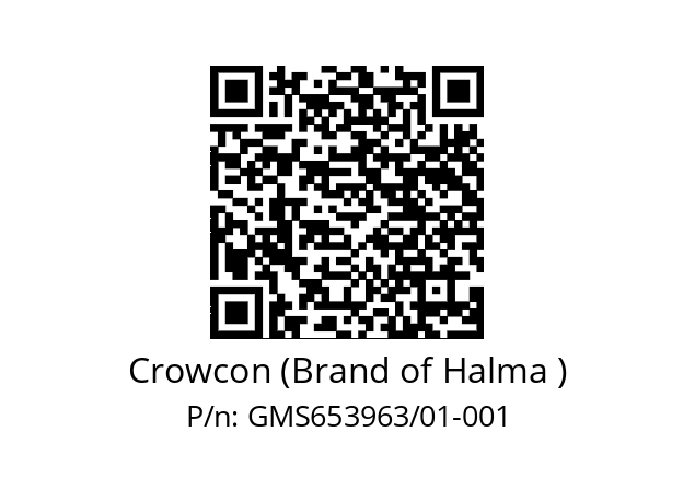   Crowcon (Brand of Halma ) GMS653963/01-001