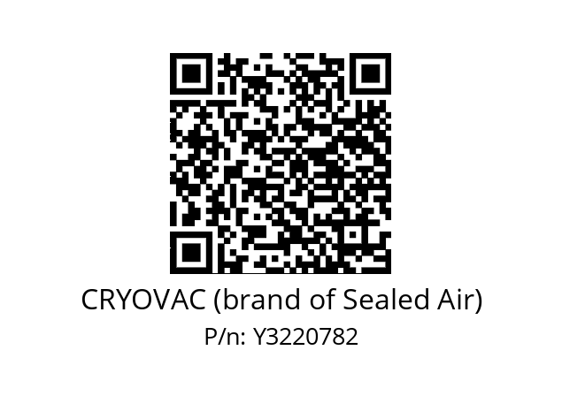   CRYOVAC (brand of Sealed Air) Y3220782