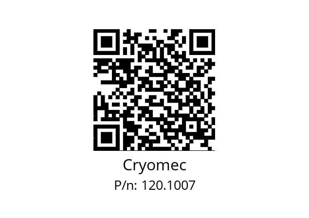   Cryomec 120.1007