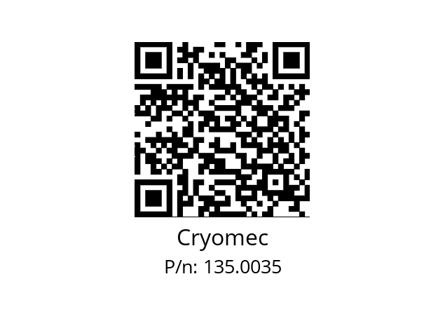   Cryomec 135.0035