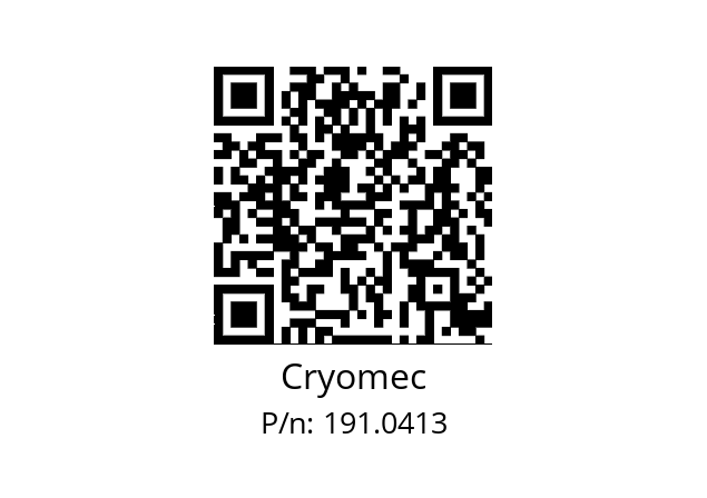   Cryomec 191.0413