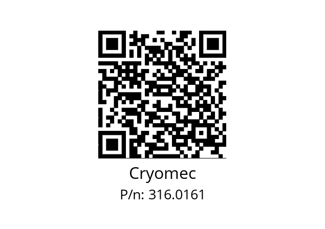   Cryomec 316.0161