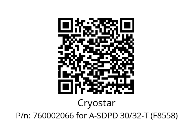   Cryostar 760002066 for A-SDPD 30/32-T (F8558)