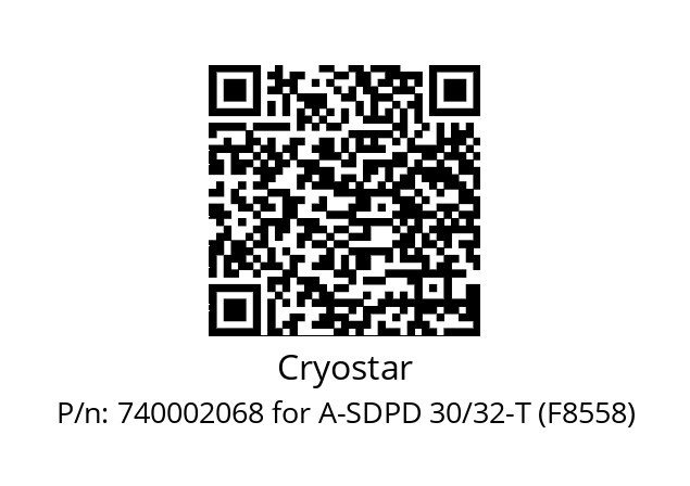   Cryostar 740002068 for A-SDPD 30/32-T (F8558)