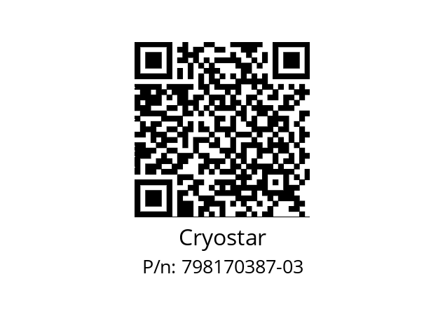   Cryostar 798170387-03