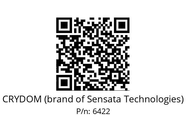   CRYDOM (brand of Sensata Technologies) 6422