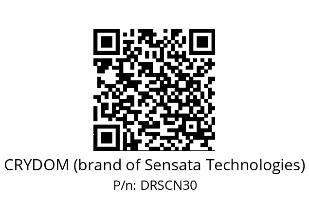   CRYDOM (brand of Sensata Technologies) DRSCN30