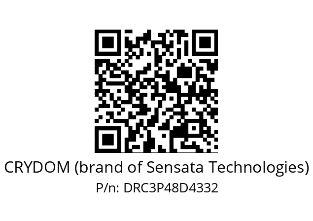   CRYDOM (brand of Sensata Technologies) DRC3P48D4332