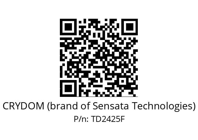   CRYDOM (brand of Sensata Technologies) TD2425F