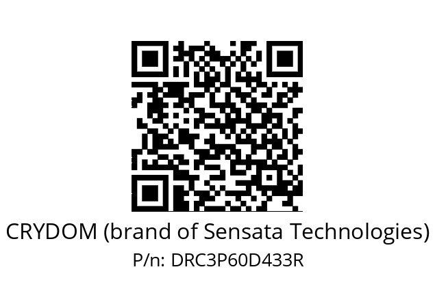   CRYDOM (brand of Sensata Technologies) DRC3P60D433R