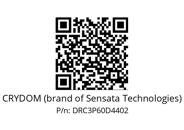   CRYDOM (brand of Sensata Technologies) DRC3P60D4402