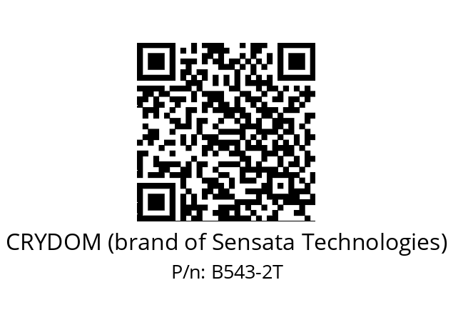   CRYDOM (brand of Sensata Technologies) B543-2T