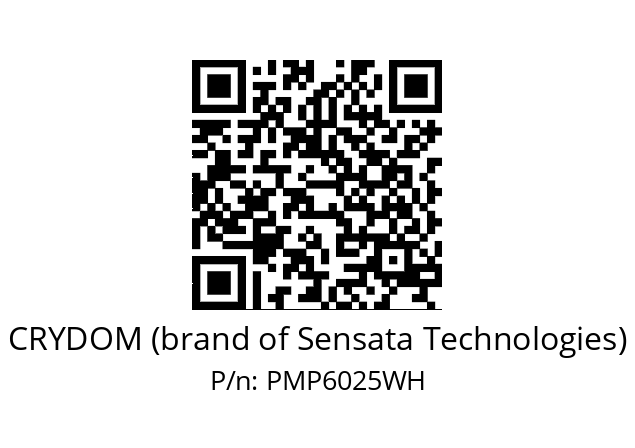   CRYDOM (brand of Sensata Technologies) PMP6025WH