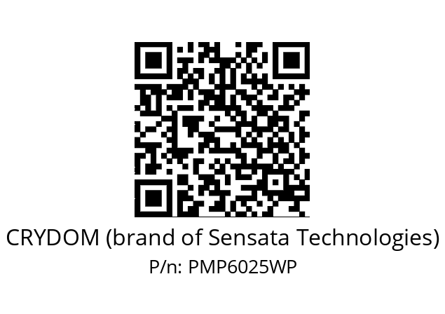   CRYDOM (brand of Sensata Technologies) PMP6025WP