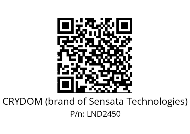   CRYDOM (brand of Sensata Technologies) LND2450