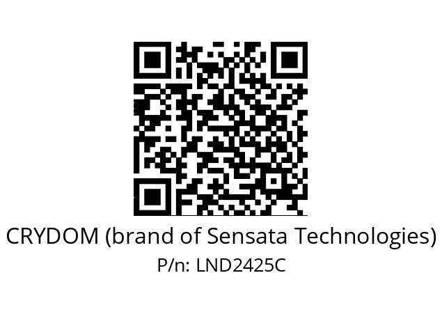   CRYDOM (brand of Sensata Technologies) LND2425C