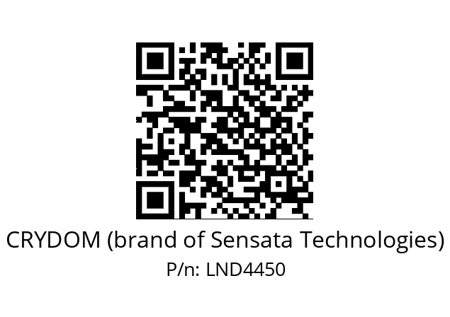   CRYDOM (brand of Sensata Technologies) LND4450