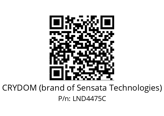   CRYDOM (brand of Sensata Technologies) LND4475C