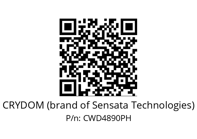   CRYDOM (brand of Sensata Technologies) CWD4890PH