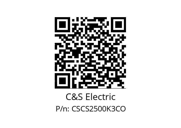   C&S Electric CSCS2500K3CO