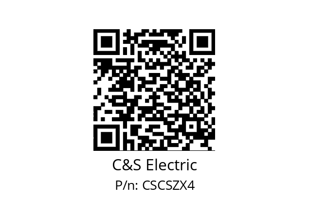   C&S Electric CSCSZX4