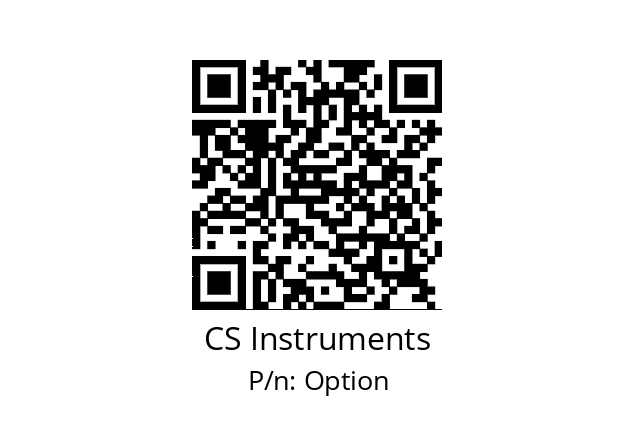   CS Instruments Option