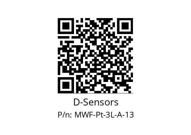   D-Sensors MWF-Pt-3L-A-13