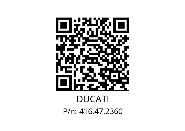   DUCATI 416.47.2360