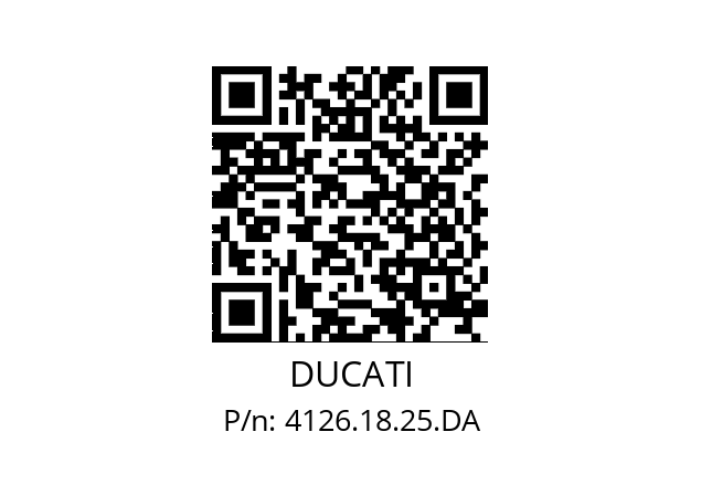   DUCATI 4126.18.25.DA