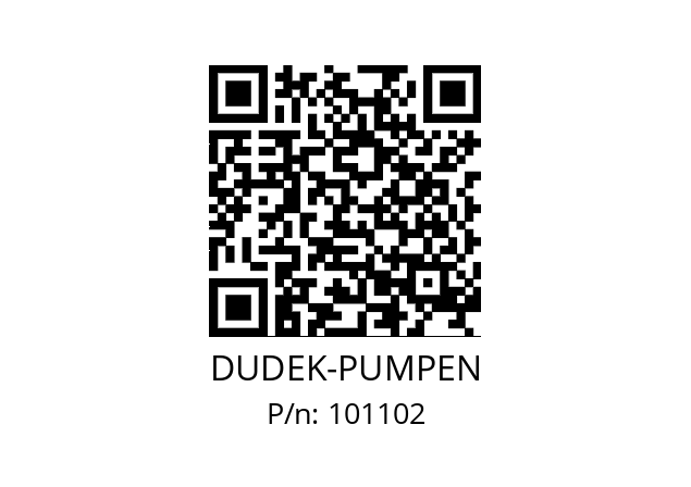   DUDEK-PUMPEN 101102